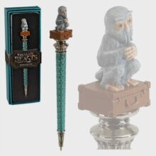 Kugelschreiber Die fantastischen Tiere - Noble Collection - Demiguise - Weiß - Kugel - Schwarz - Mittel