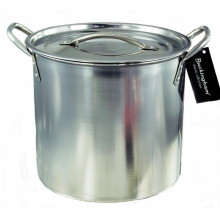 (23cm) Buckingham Stock Pot Brew Boiling Cooking Pot Stainless Steel