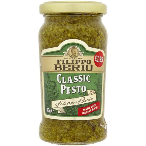 Filippo Berio Classic Pesto 190g (Pack of 6)