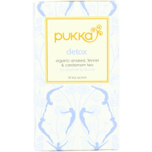 Pukka Detox Tea 20 per pack - Pack of 6