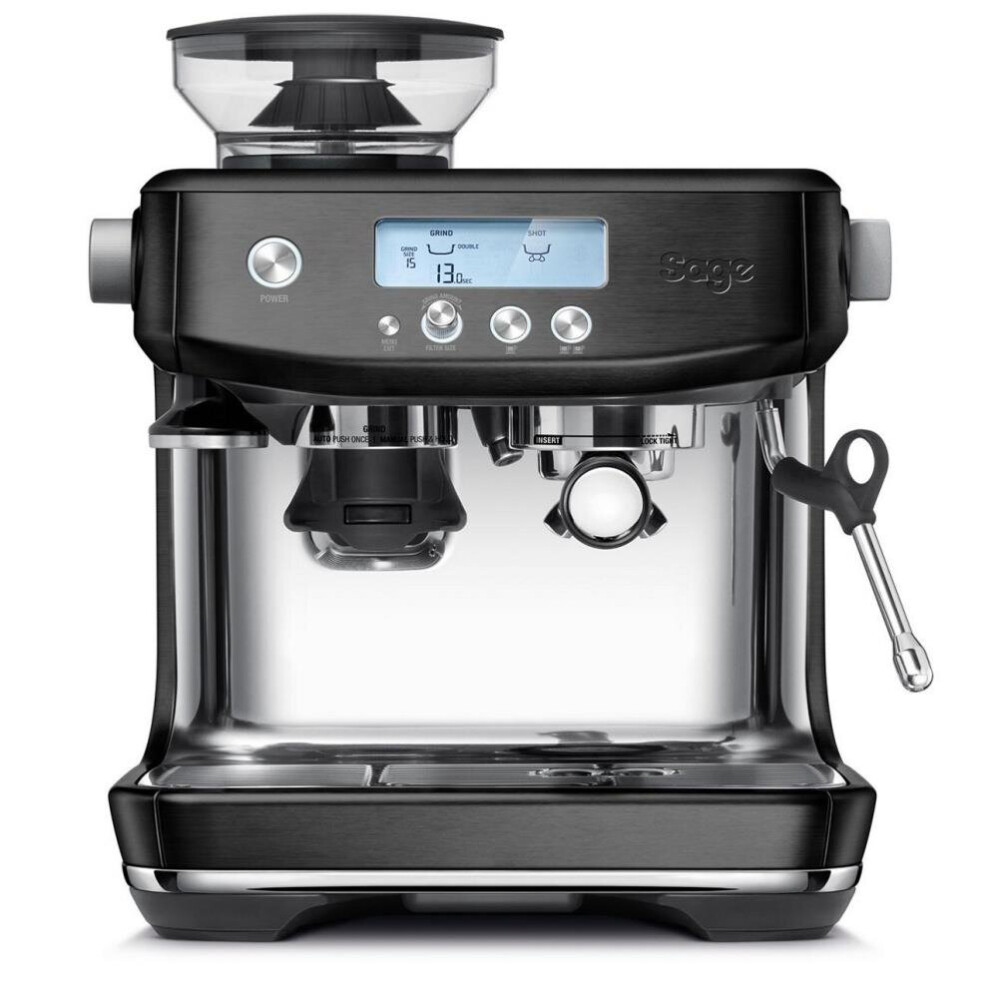 Sage The Barista Pro SES878BST Coffee Espresso Machine Black Stainless Steel