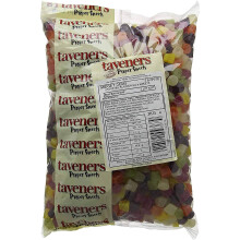Taveners Midget Gems 500g - Bite-Sized Fruit-Flavour Gums with Natural Colours & Flavours