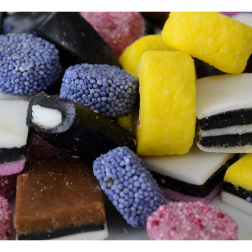 Kingsway Liquorice Allsorts 100g 1