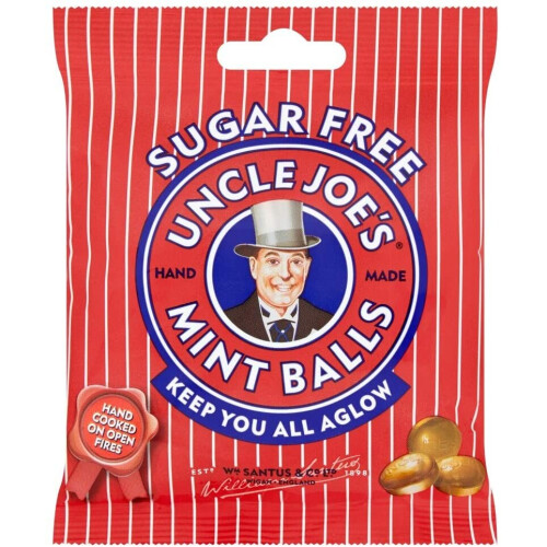Uncle Joe's Sugar Free Mint Balls 60g