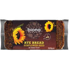 Biona | Rye Bread - Sunflower Seed | 6 x 500G