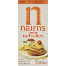 Nairn's Cheese Oatcakes 200 g (Pack of 6)