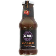 Biona BBQ Brown Sauce Organic 250ml (Pack of 6)