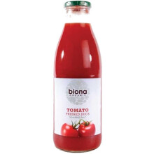 Biona | Tomato Juice, Pure Pressed Og | 6 x 1L