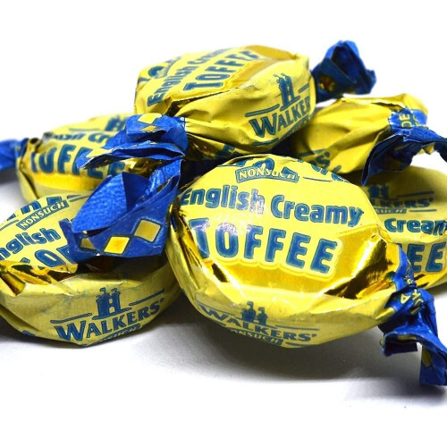 Walkers Walkers English Creamy Toffees, 500 g