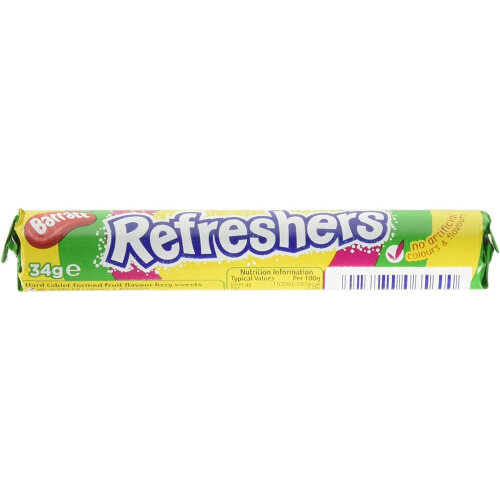 Barratt Refreshers Rolls, 6 Pack