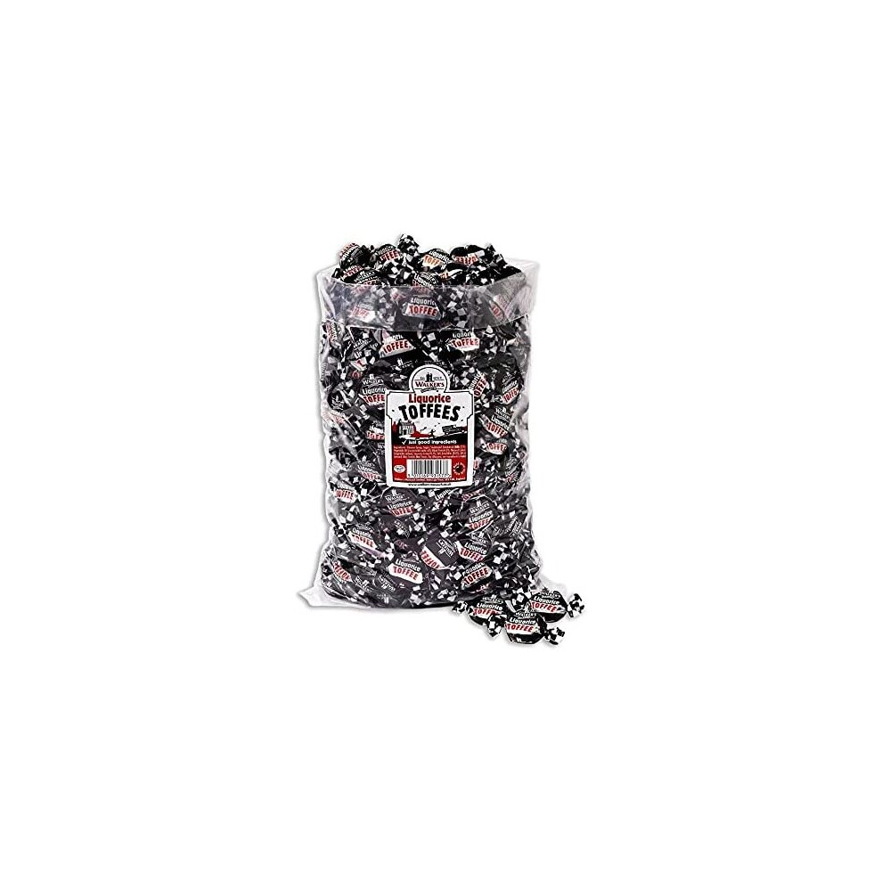 WALKERS NONSUCH TOFFEE Liquorice Toffees 500g