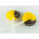 Chocs Drops & Lollipops Dobsons Banana Split Mega Lollies - 10 1