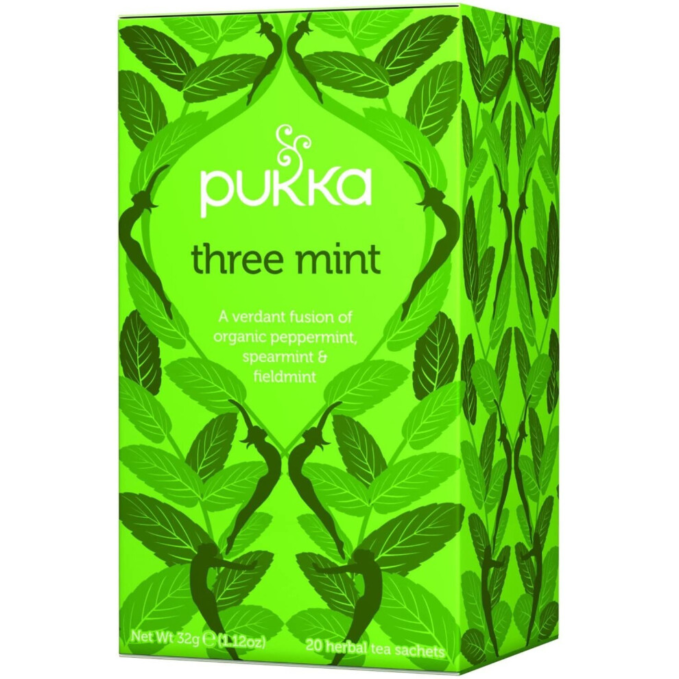 Pukka Herbs - Triple Mint Tea | 20 sachet | (6 PACK)