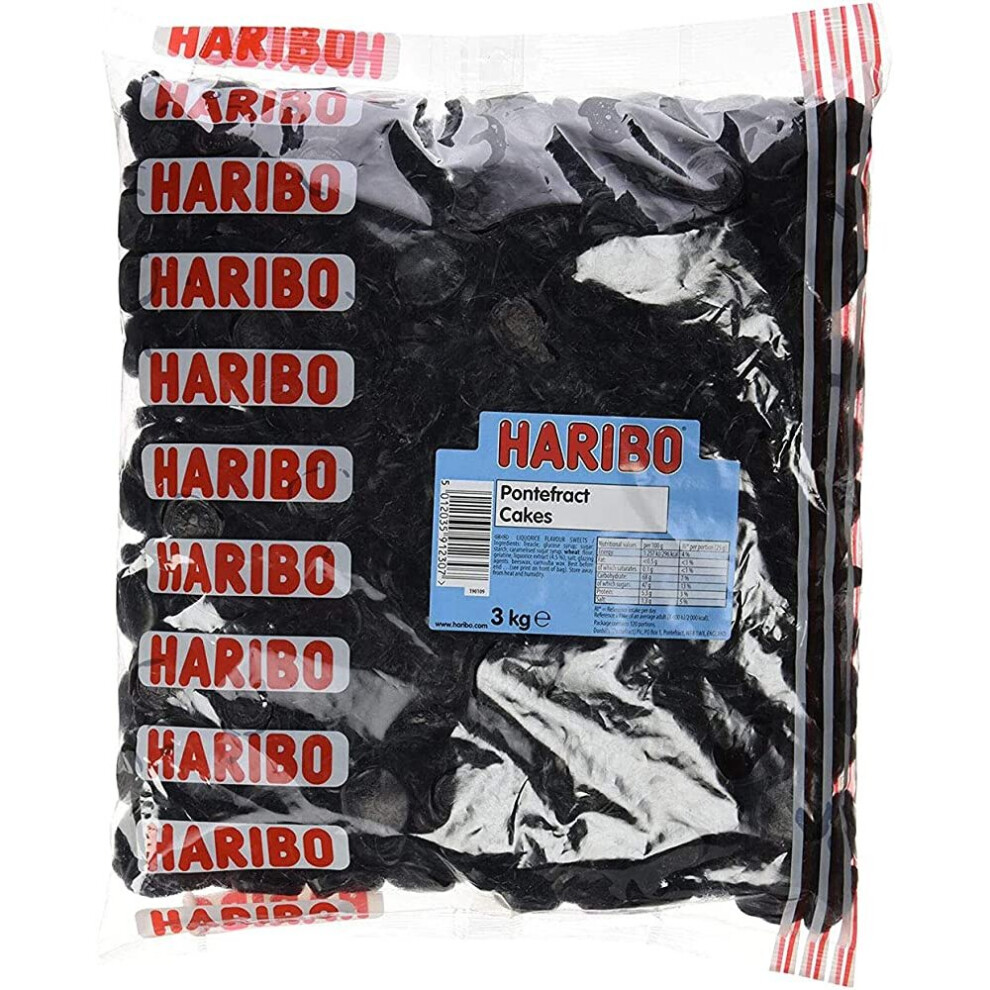 HARIBO Pontefract Cakes 3kg