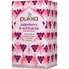 Pukka Herbs Elderberry & Echinacea Tea 20 sachet by Pukka Herbs