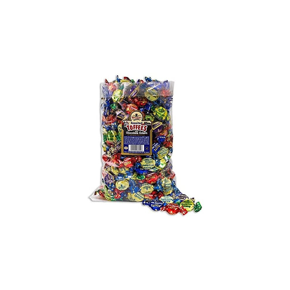 Walkers Nonsuch Toffee Walker's Nonsuch Assorted Toffees & Eclairs 500G
