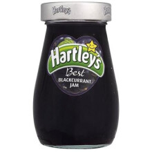 Hartleys Best Blackcurrant Jam 300g (Pack of 6)