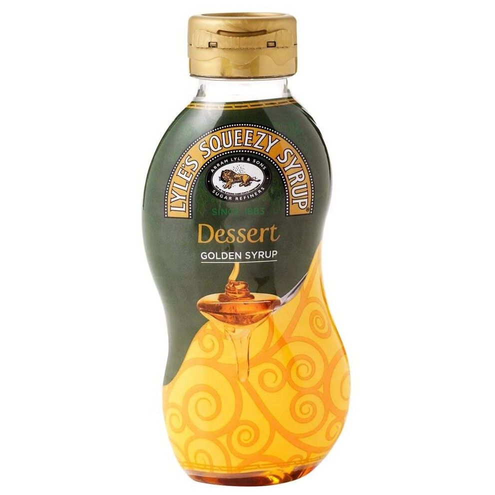 Lyles Syrup Squeezy 325G X 2 Golden