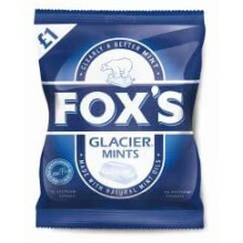 FOX'S Glacier Mints Bag (Pack of 12)