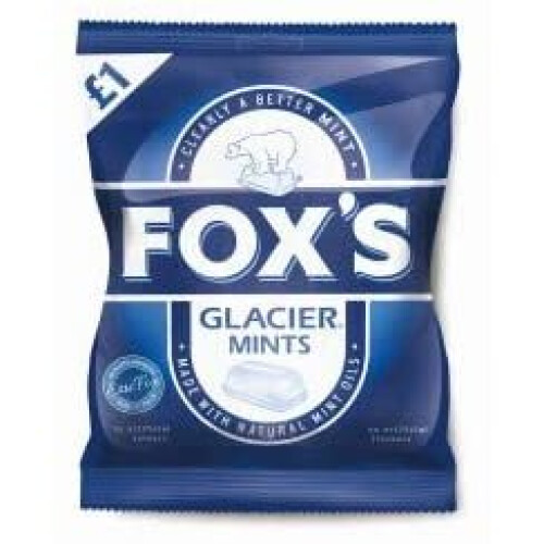 FOX'S Glacier Mints Bag (Pack of 12)