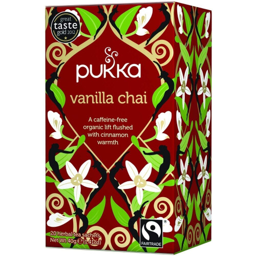 Pukka Pukka Herbs - Vanilla Spice Chai Tea | 20 sachet | (10 PACK)