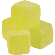 Kingsway Pineapple Cubes 3kg – Pineapple Flavoured Hard-Boiled Sweets, Retro Pick'n'Mix Favourite
