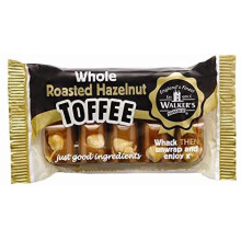 Walkers Nonsuch Whole Roasted Hazelnut Toffee 100g (Pack of 6)