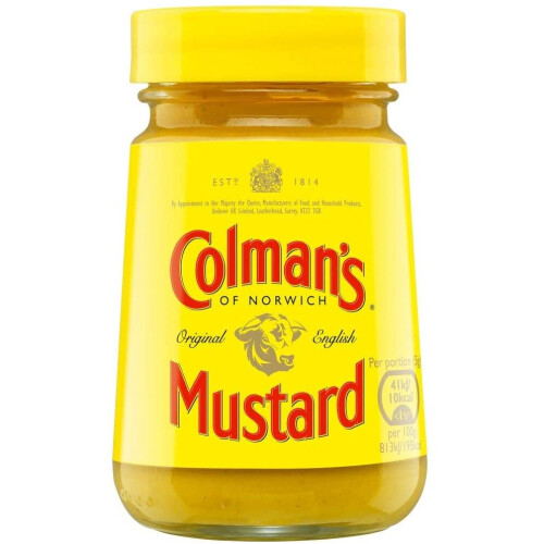 Colmans English Mustard 100g (Pack of 8)