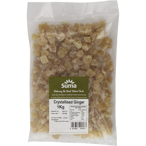 Suma Crystallised Ginger 1 kg