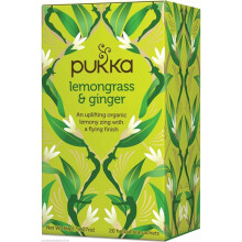 Pukka Lemongrass & Ginger Tea 20 per pack