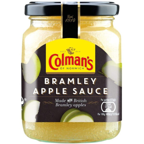 Colmans Bramley Sauce 155g x 4