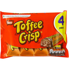 Nestlé Toffee Crisp 172.8 g (Pack of 15, Total 60 Bars)