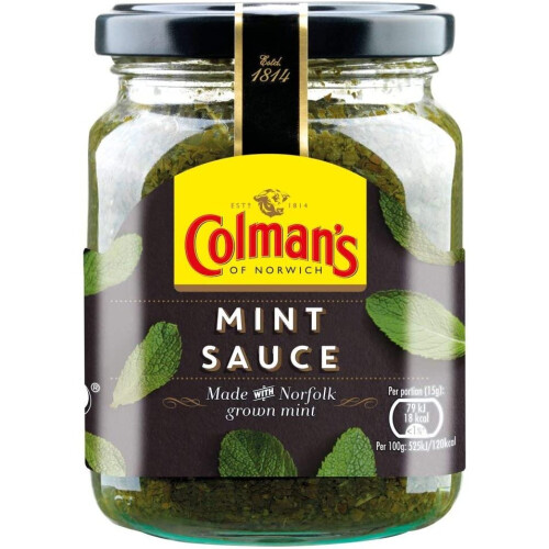 Colmans Sauce Jar Mint 165g x 6