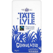 Tate & Lyle Fairtrade Granulated Pure Cane Sugar (2Kg)
