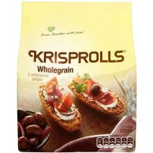 Pagen Wholegrain Krisprolls (225g) - Pack of 2