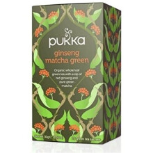 Pukka Organic Ginseng Matcha Green Tea 20 Satchets (Pack of 3)