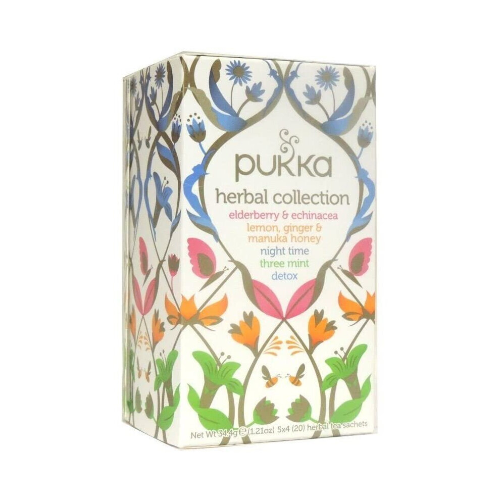 Pukka Organic Herbal Collection (Pack Of 8)