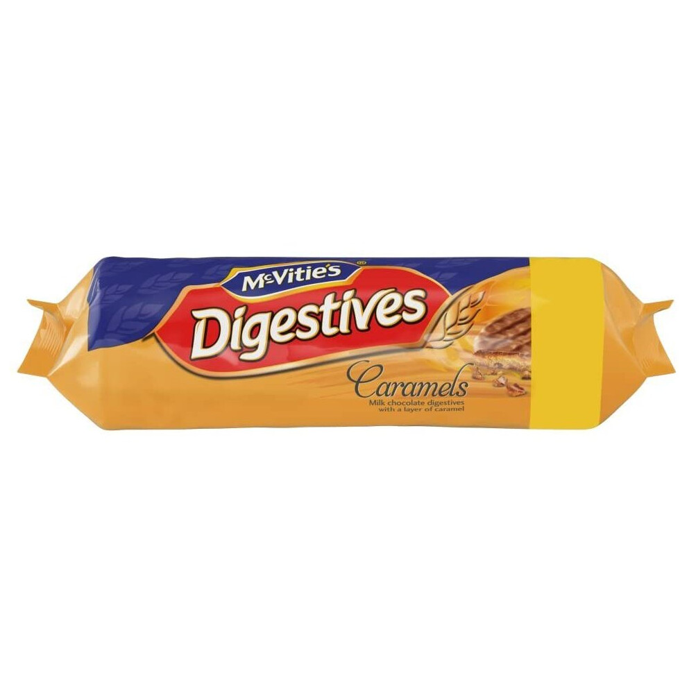 Mcvities Caramel Digestives 267g (Pack of 2)