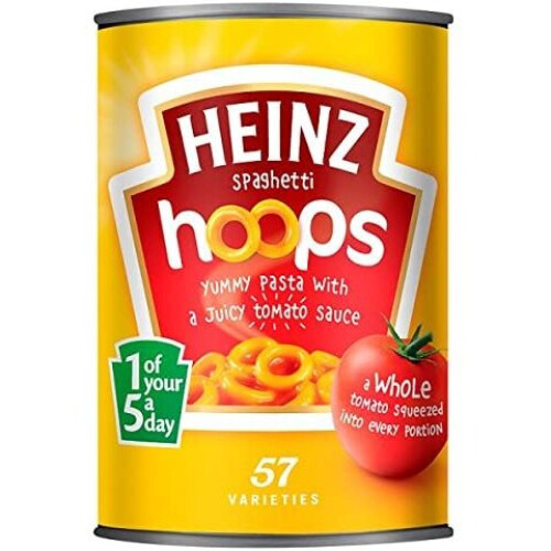 Heinz Heinz Spaghetti Hoops 400g (Pack of 24)