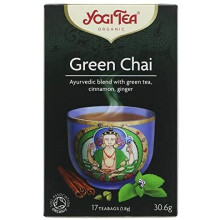 Yogi Tea Green Chai - Organic 17 Bags (Pack of 6)