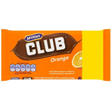 Mcvities Club Orange (6x22g) 132g (Pack of 12)