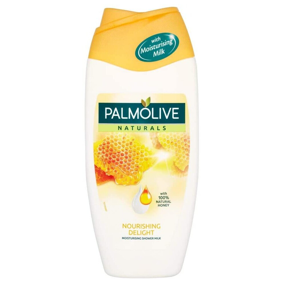 Palmolive Shower Gel Milk & Honey 250ml x 8