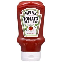 Heinz Tomato Ketchup Top Down - 460g (Pack of 10)