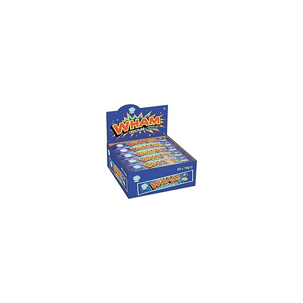 Wham Original Raspberry Chew Bars Full Box Of 60