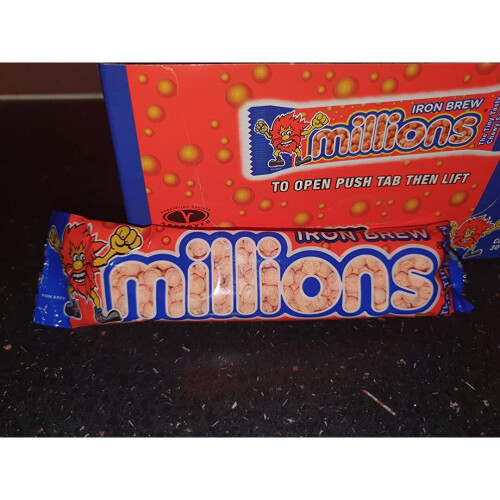 Iron Brew Millions Sweets Candy Irn Bru Rare Flavour (5 Pack)