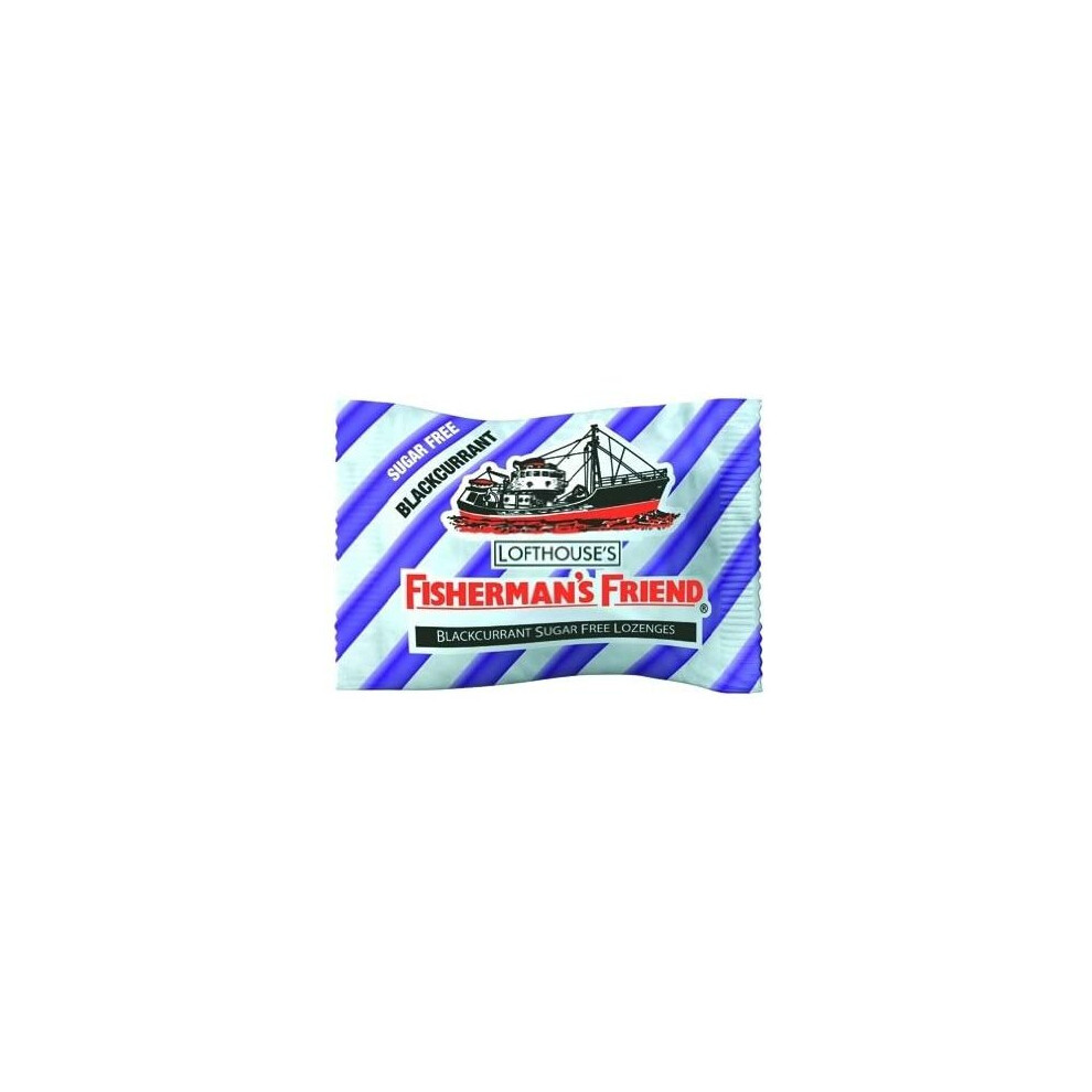 Fisherman's Friend Haymax Sugar Free Blackcurrant Lozenges 25G