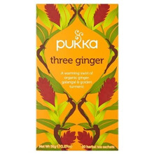 Pukka Organic Three Ginger Tea Bags 20 per pack