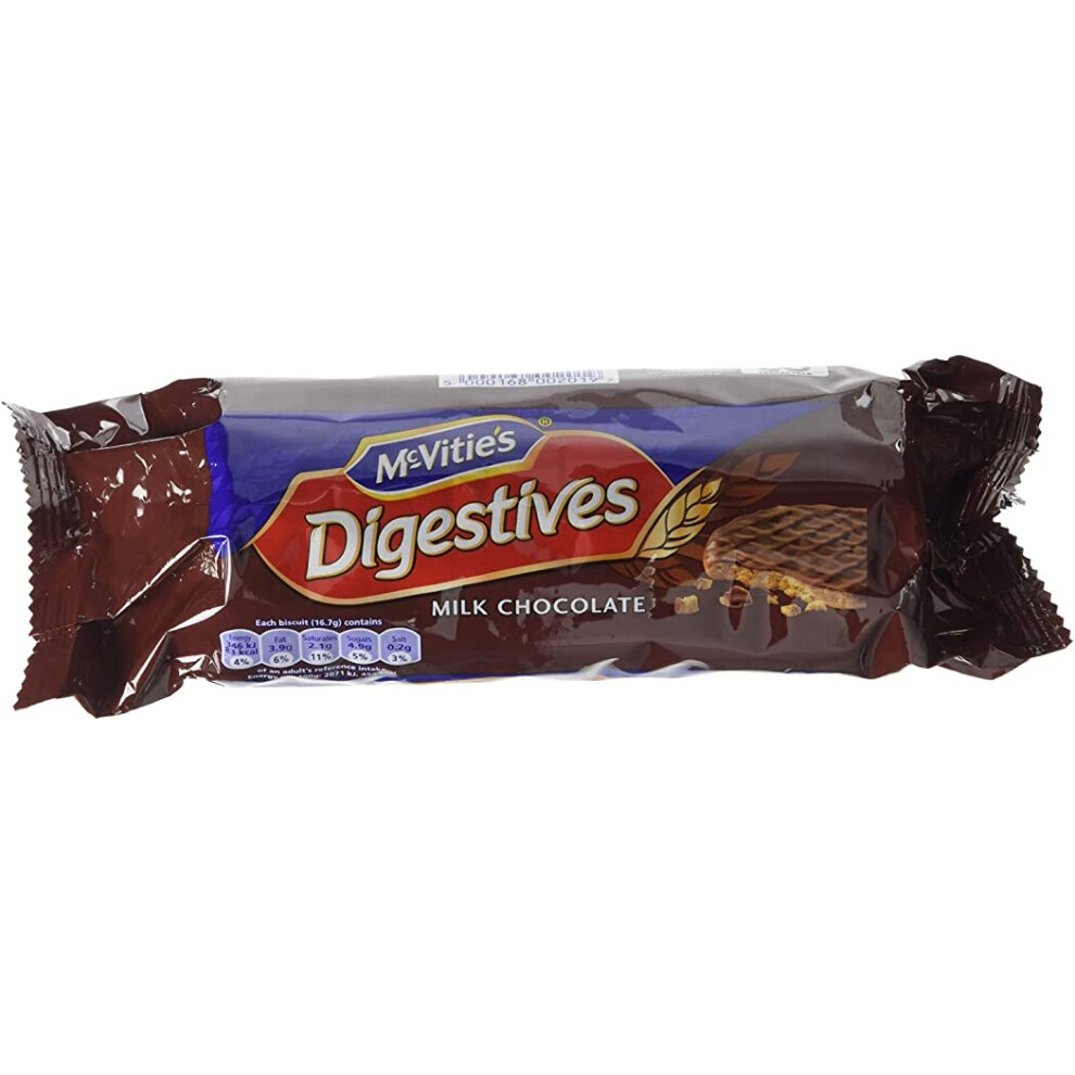 McVities Digestives Milk Chocolate 300 g (Pack of 5)