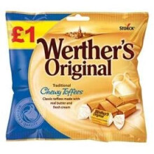 Werther's Original Traditional Chewy Toffees 110 g (Pack of 15)