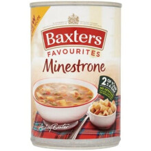 Baxters Favourites Minestrone Soup, 12 x 400g